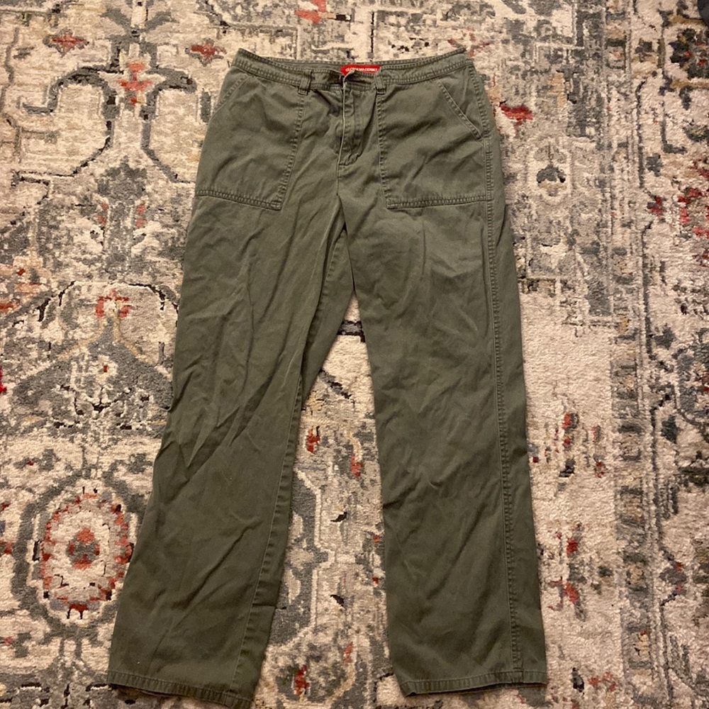 Size 32 Army Green Gloria Vanderbilt Pants